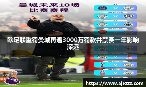欧足联重罚曼城再遭3000万罚款并禁赛一年影响深远